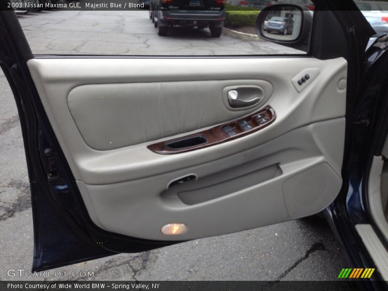 Majestic Blue / Blond 2003 Nissan Maxima GLE