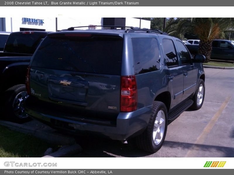 Blue Granite Metallic / Light Titanium/Dark Titanium 2008 Chevrolet Tahoe LT