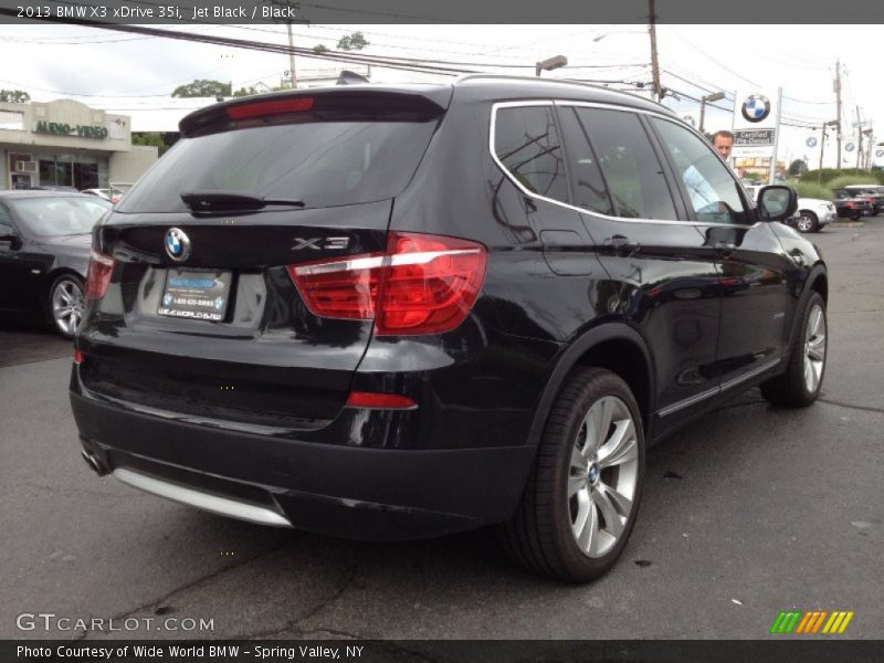 Jet Black / Black 2013 BMW X3 xDrive 35i