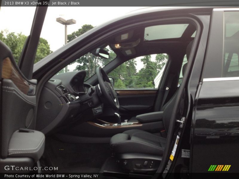 Jet Black / Black 2013 BMW X3 xDrive 35i