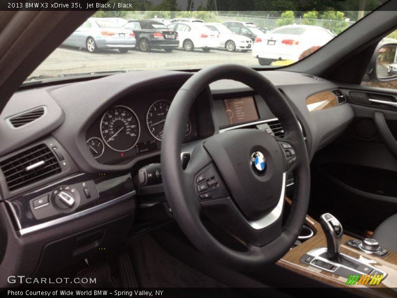 Jet Black / Black 2013 BMW X3 xDrive 35i