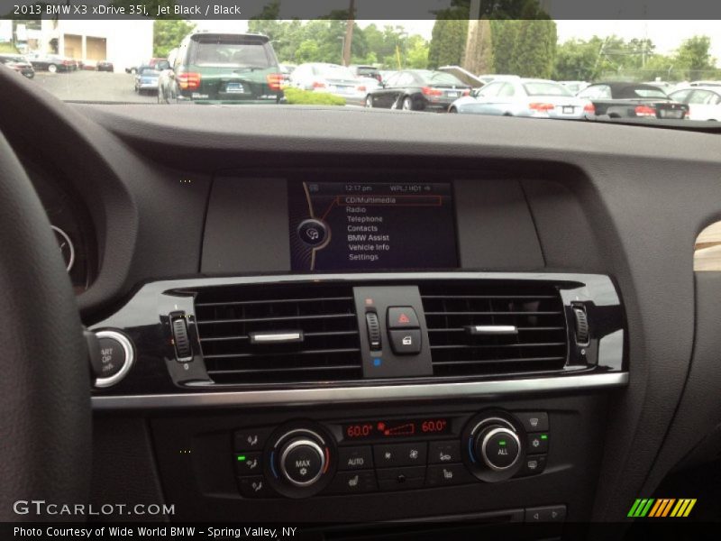 Jet Black / Black 2013 BMW X3 xDrive 35i