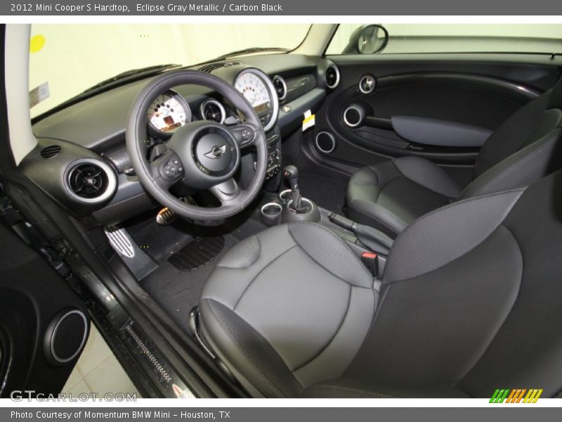 Eclipse Gray Metallic / Carbon Black 2012 Mini Cooper S Hardtop