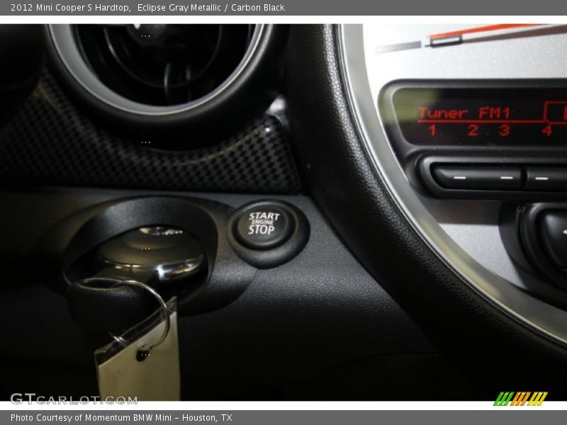 Eclipse Gray Metallic / Carbon Black 2012 Mini Cooper S Hardtop