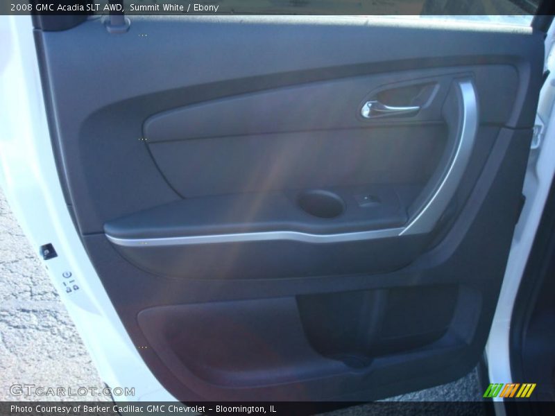 Summit White / Ebony 2008 GMC Acadia SLT AWD
