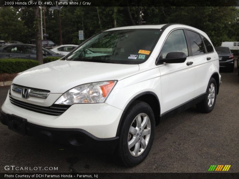 Taffeta White / Gray 2009 Honda CR-V EX 4WD