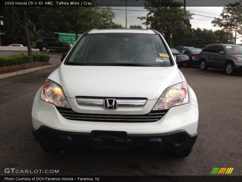 Taffeta White / Gray 2009 Honda CR-V EX 4WD