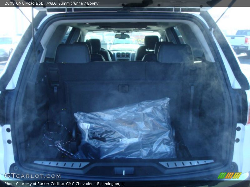 Summit White / Ebony 2008 GMC Acadia SLT AWD