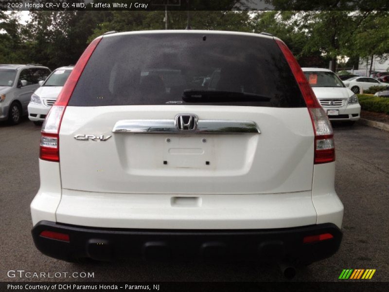 Taffeta White / Gray 2009 Honda CR-V EX 4WD