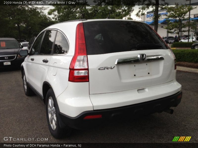 Taffeta White / Gray 2009 Honda CR-V EX 4WD