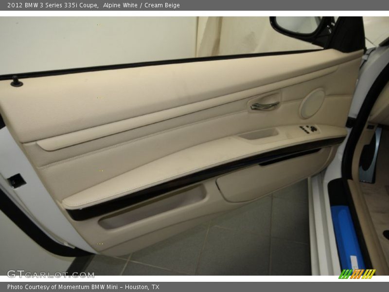 Alpine White / Cream Beige 2012 BMW 3 Series 335i Coupe