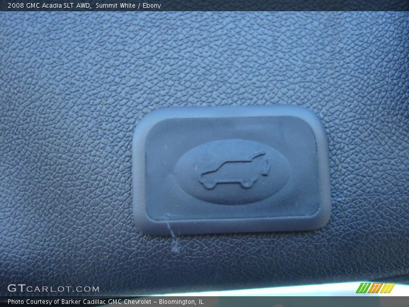 Summit White / Ebony 2008 GMC Acadia SLT AWD