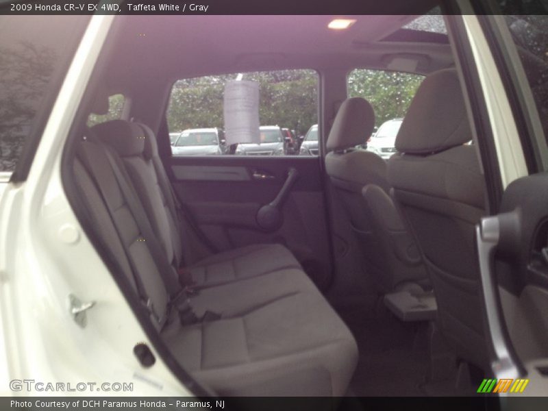 Taffeta White / Gray 2009 Honda CR-V EX 4WD
