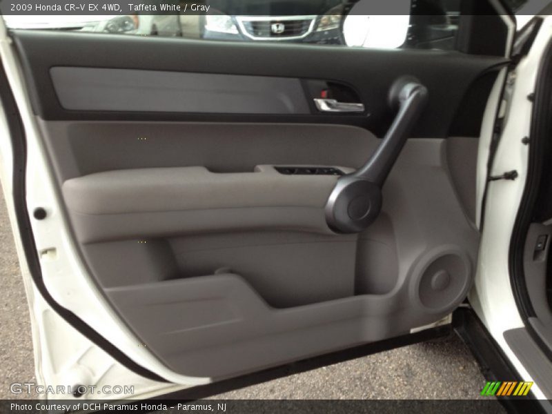 Taffeta White / Gray 2009 Honda CR-V EX 4WD