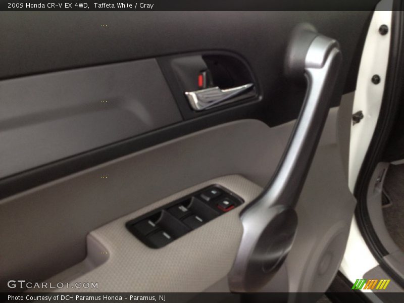 Taffeta White / Gray 2009 Honda CR-V EX 4WD