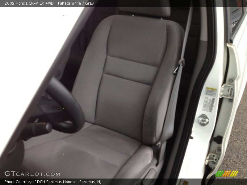Taffeta White / Gray 2009 Honda CR-V EX 4WD
