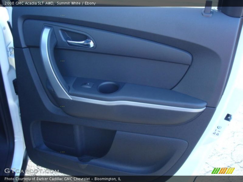 Summit White / Ebony 2008 GMC Acadia SLT AWD