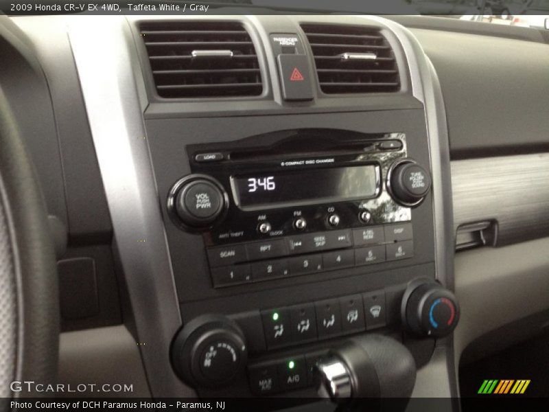 Taffeta White / Gray 2009 Honda CR-V EX 4WD