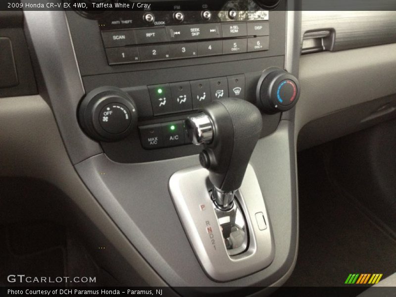 Taffeta White / Gray 2009 Honda CR-V EX 4WD