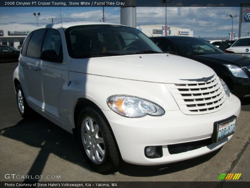 Stone White / Pastel Slate Gray 2008 Chrysler PT Cruiser Touring