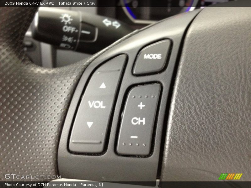 Taffeta White / Gray 2009 Honda CR-V EX 4WD