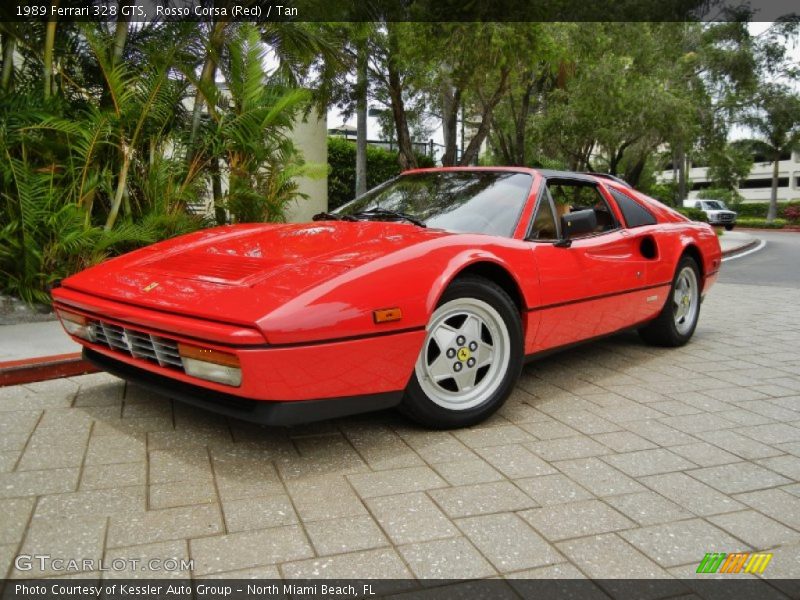 Front 3/4 View of 1989 328 GTS