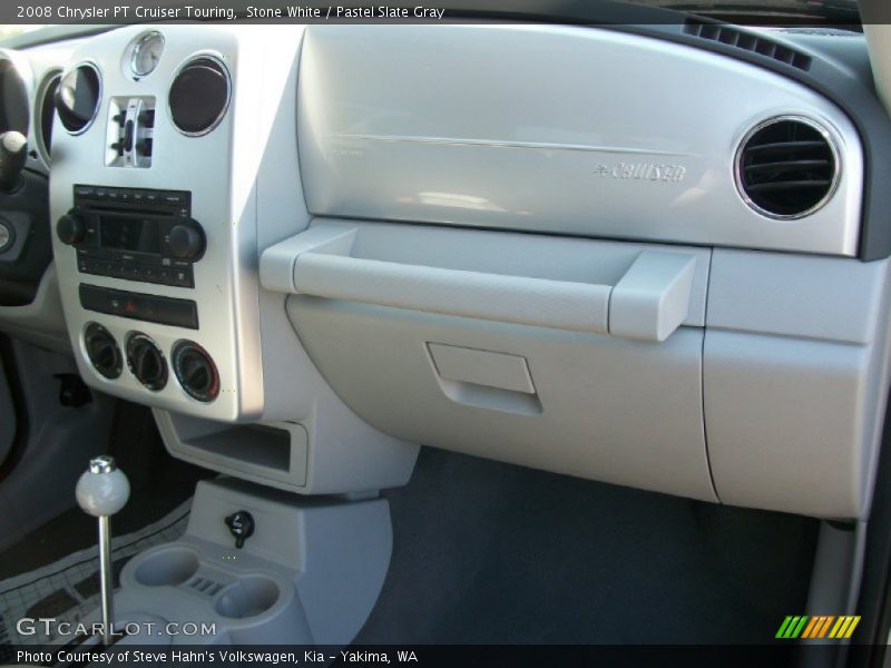 Stone White / Pastel Slate Gray 2008 Chrysler PT Cruiser Touring