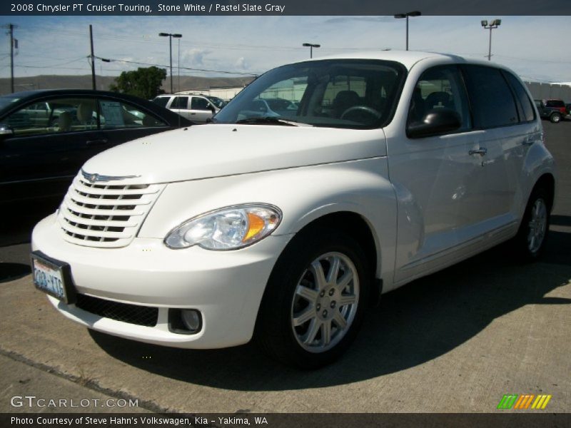 Stone White / Pastel Slate Gray 2008 Chrysler PT Cruiser Touring