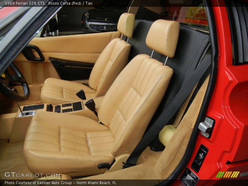 Front Seat of 1989 328 GTS