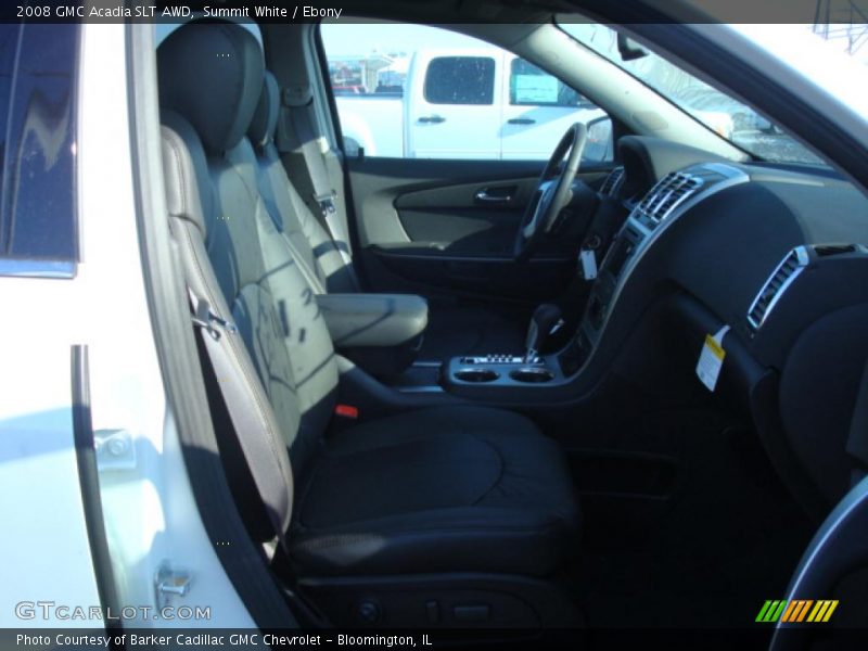 Summit White / Ebony 2008 GMC Acadia SLT AWD