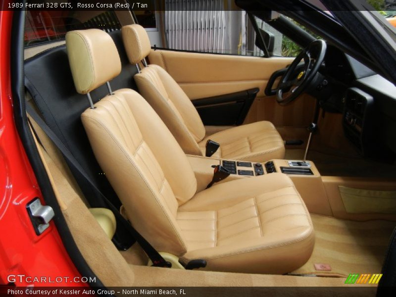  1989 328 GTS Tan Interior
