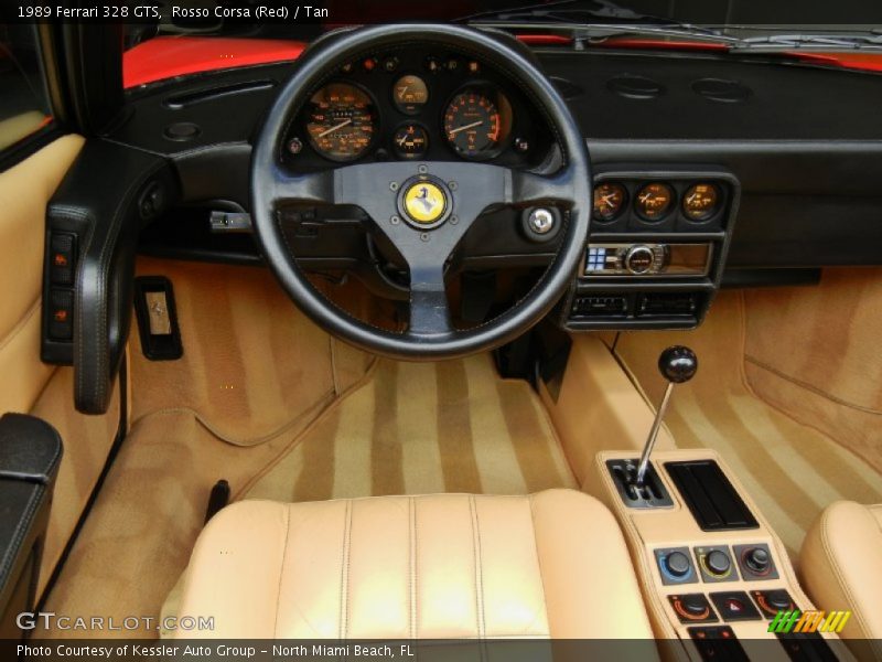 Dashboard of 1989 328 GTS