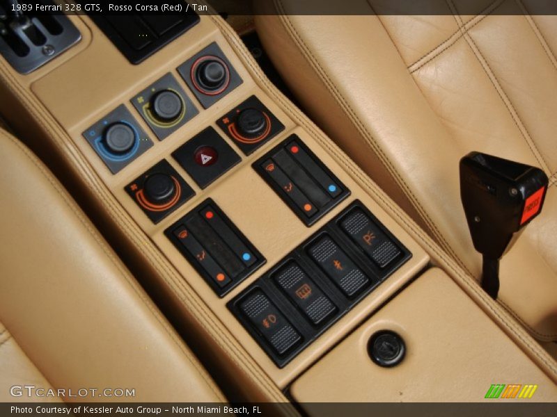 Controls of 1989 328 GTS