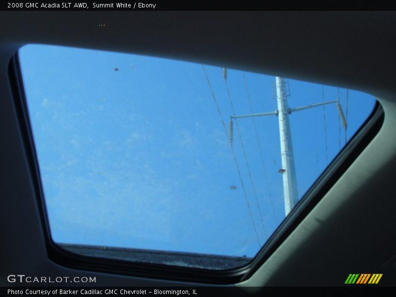 Summit White / Ebony 2008 GMC Acadia SLT AWD