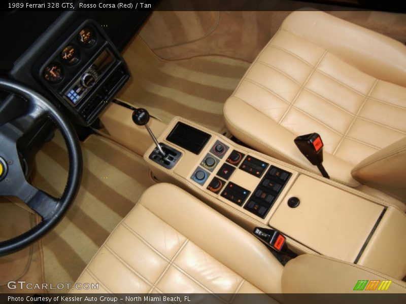  1989 328 GTS Tan Interior