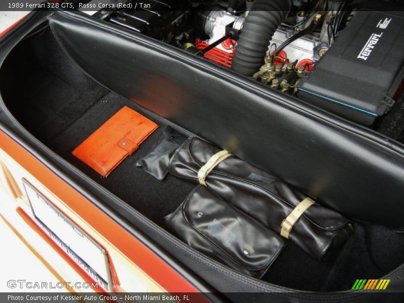 Rosso Corsa (Red) / Tan 1989 Ferrari 328 GTS