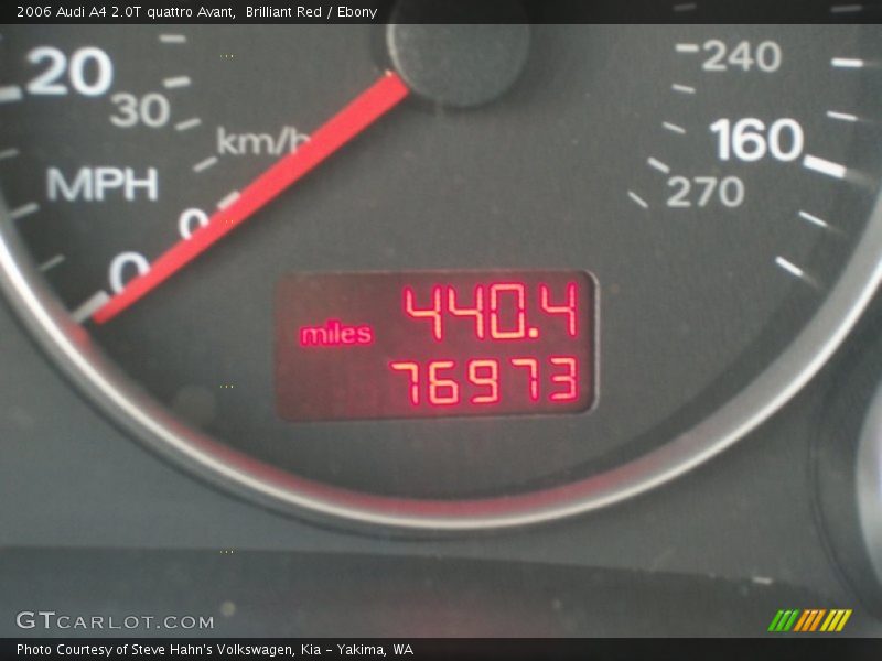 Brilliant Red / Ebony 2006 Audi A4 2.0T quattro Avant