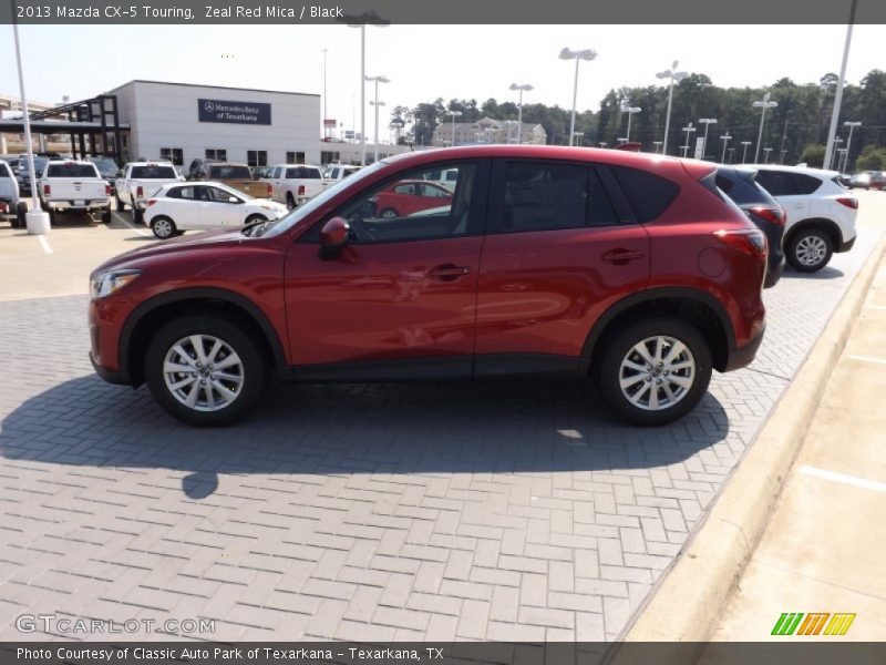 Zeal Red Mica / Black 2013 Mazda CX-5 Touring