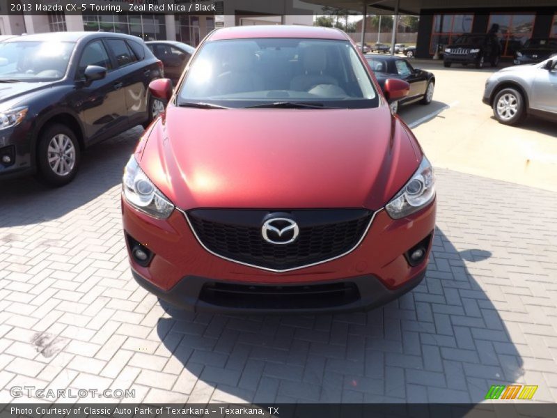 Zeal Red Mica / Black 2013 Mazda CX-5 Touring