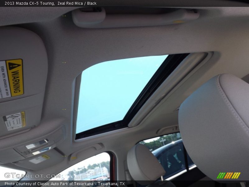 Zeal Red Mica / Black 2013 Mazda CX-5 Touring