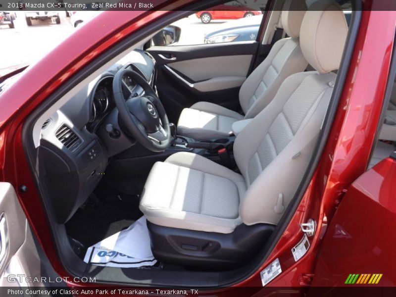 Zeal Red Mica / Black 2013 Mazda CX-5 Touring