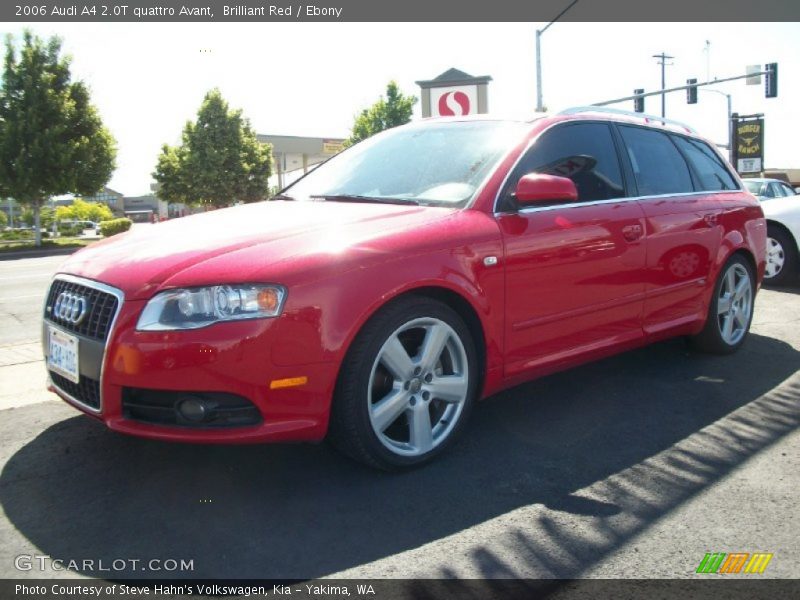 Brilliant Red / Ebony 2006 Audi A4 2.0T quattro Avant