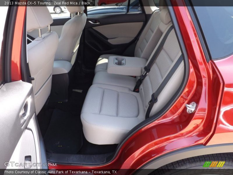 Zeal Red Mica / Black 2013 Mazda CX-5 Touring