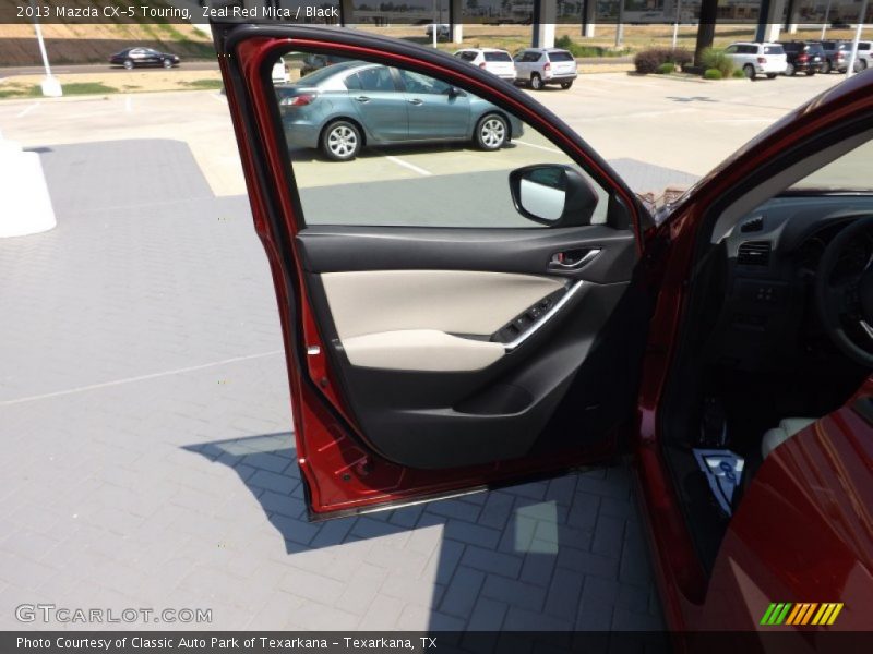 Zeal Red Mica / Black 2013 Mazda CX-5 Touring