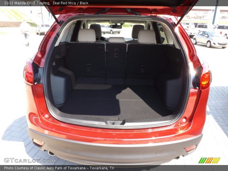 Zeal Red Mica / Black 2013 Mazda CX-5 Touring