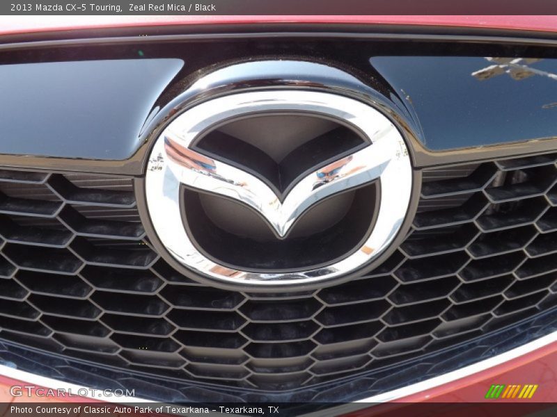 Zeal Red Mica / Black 2013 Mazda CX-5 Touring