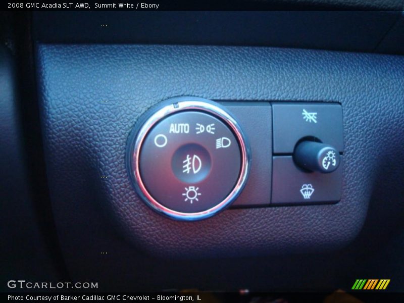 Summit White / Ebony 2008 GMC Acadia SLT AWD