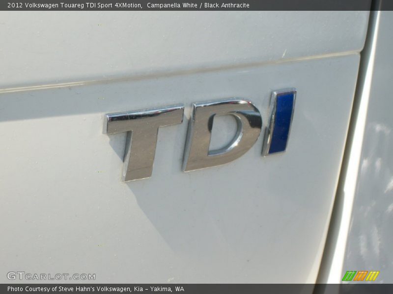 Campanella White / Black Anthracite 2012 Volkswagen Touareg TDI Sport 4XMotion