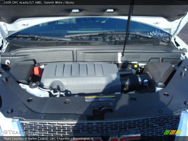 Summit White / Ebony 2008 GMC Acadia SLT AWD