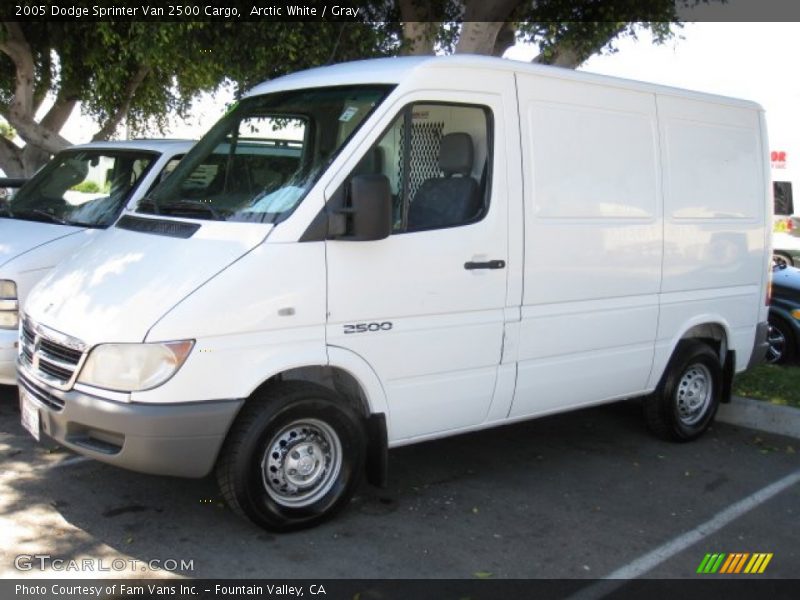 Arctic White / Gray 2005 Dodge Sprinter Van 2500 Cargo